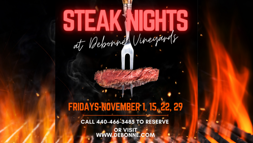 DV Steak Night Banner November