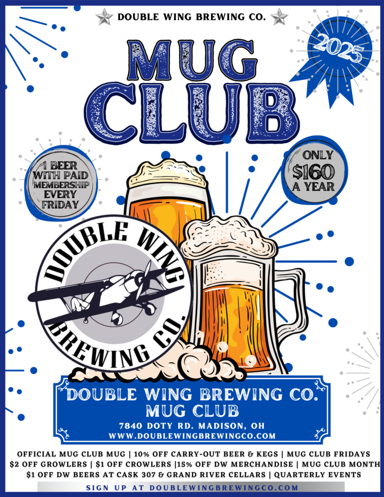 DV DW Mug Club Flyer 2025